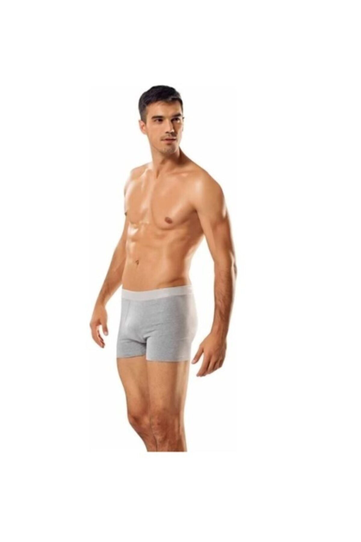 TUTKU ERKEK ELASTAN BOXER LİKRALI PAMUKLU TER0114 6'lı Ekonomik Paket