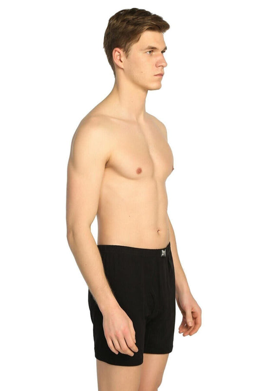 TUTKU ERKEK RİBANA ESNEK YAPILI BOXER KÜLOT TER0111 6'lı Ekonomik Paket