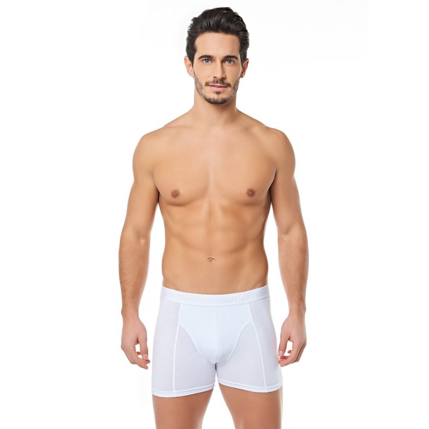 TUTKU ERKEK ELASTAN BOXER LİKRALI PAMUKLU TER0114 6'lı Ekonomik Paket