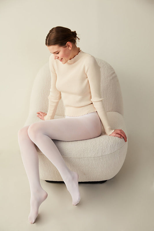 PENTİ Mikro 40 Külotlu Çorap-Micro 40 Pantyhose-Pentilicious - Beyaz